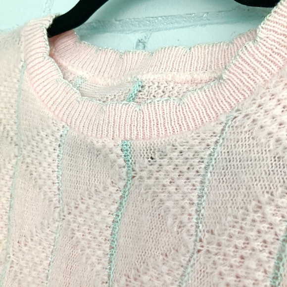 Vintage 1980’s Pink Sweater - Picture 2 of 4